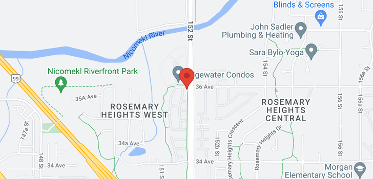 map of 99 15168 36 AVENUE